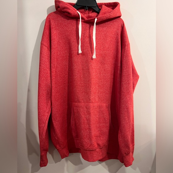 Classic Red Men's Hoodie - Picture 1 of 5